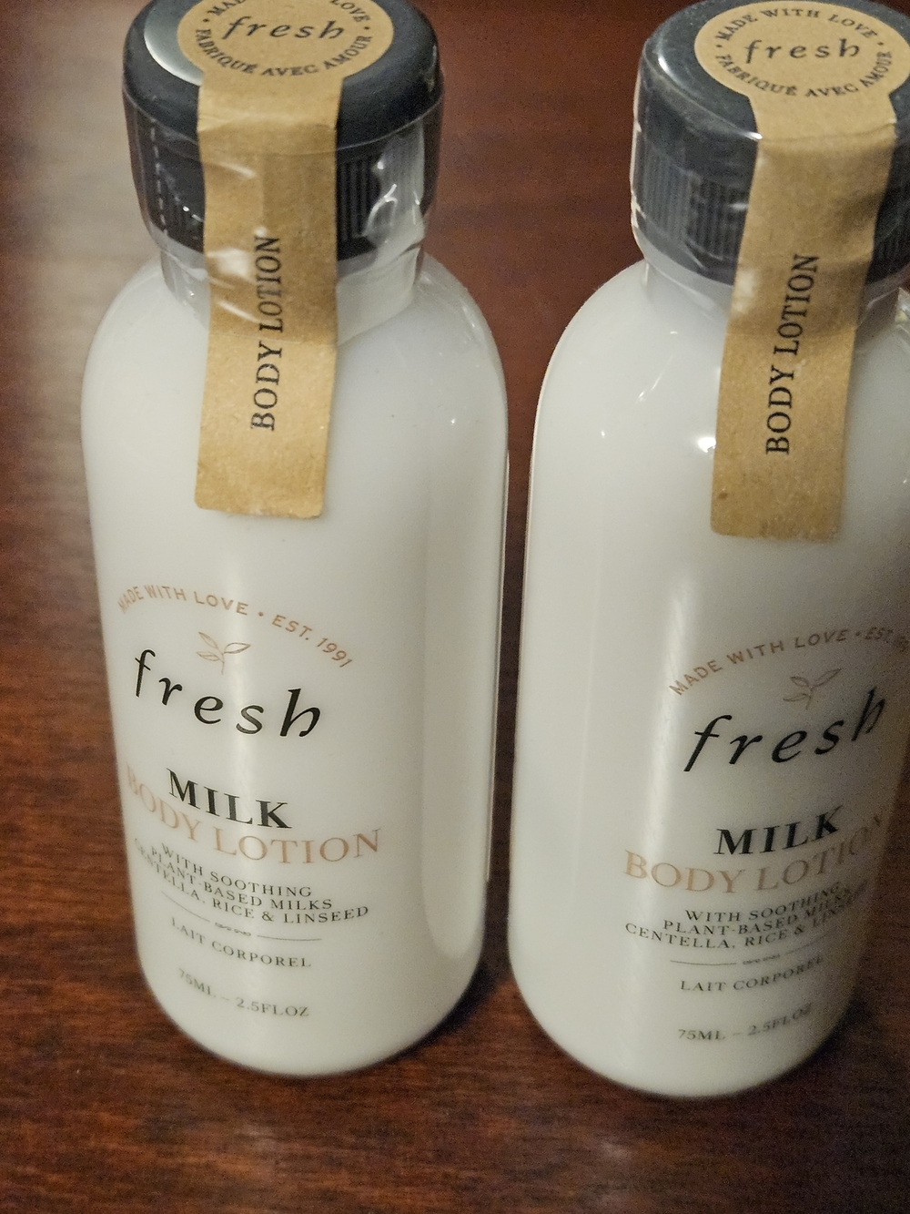 fresh Milk Body Lotion Duo - Lot Of 2